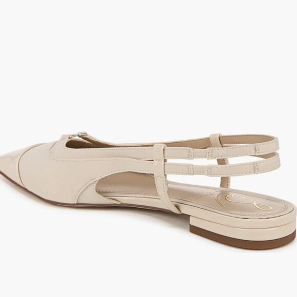 Sam Edelman Cecilia Slingback, size 6, color Alpine Ivory - Picture 2 of 4
